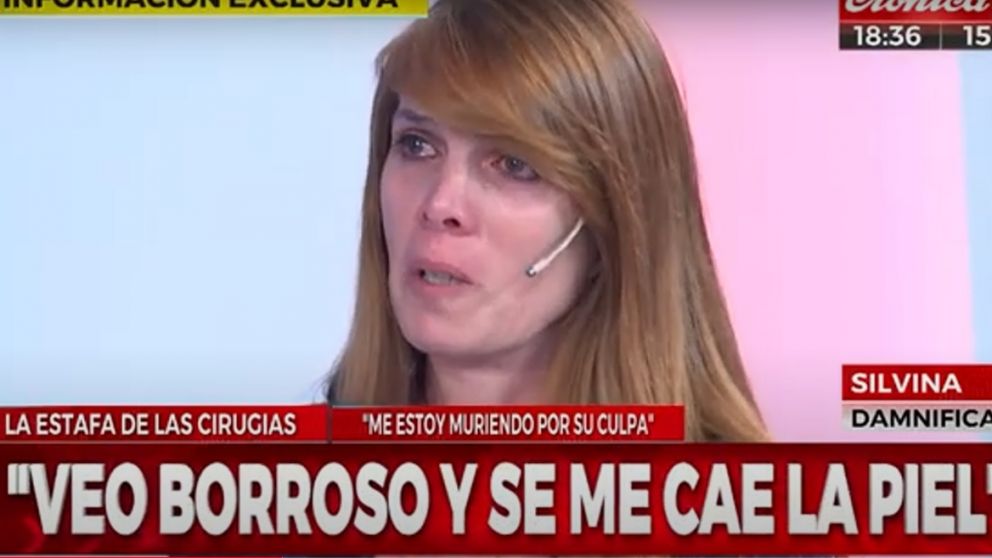 Fue a hacerse un tratamiento estético en la cola y ahora corre peligro su vida (Crónica HD).