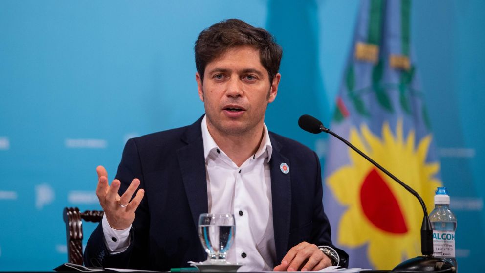 Kicillof brindó su discurso en un acto desarrollado en la Isla Maciel.