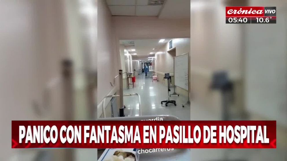 Conmoción en el hospital mexicano (Captura de TV).