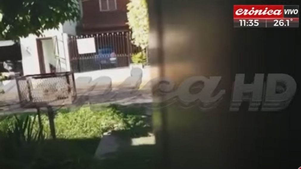 La casa donde habría ocurrido el feroz ataque.