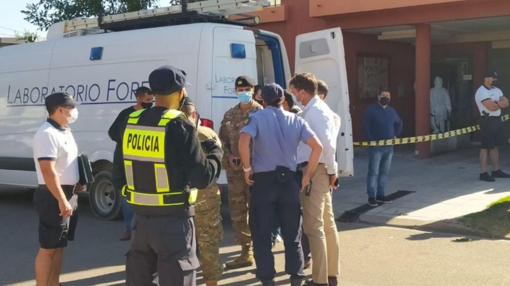 El hecho se produjo en un departamento de planta baja situado en Santa Rosa, La Pampa (Gentileza ElDiarioDeLaPampa.com.ar).