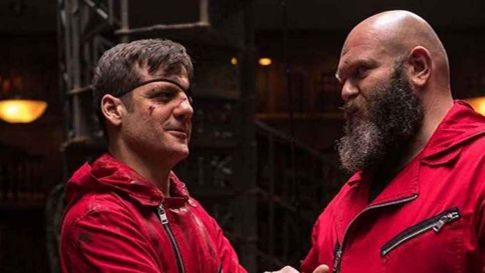 Rodrigo De la Serna, en su rol de "Palermo" en La Casa de Papel.