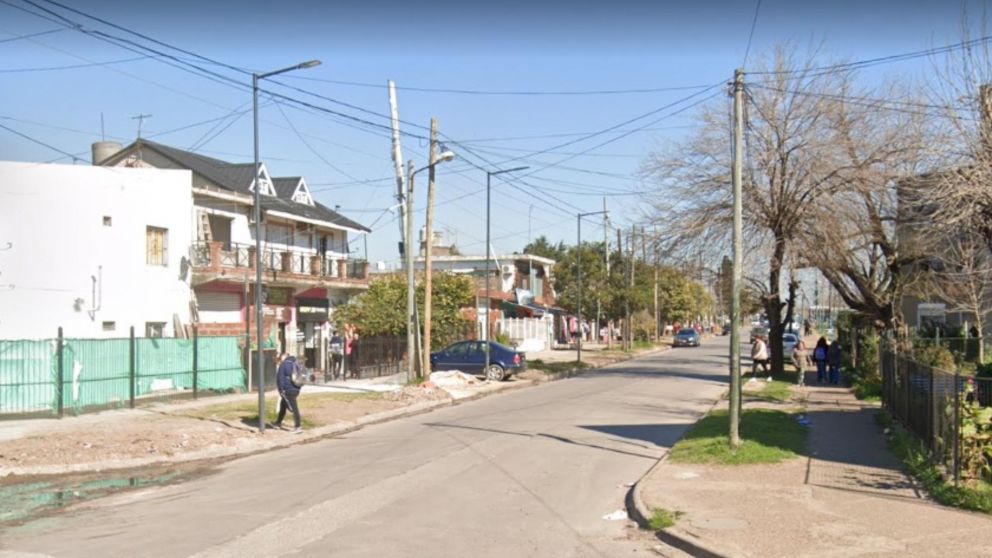 Acá, en este lugar, se produjo el homicidio de Víctor Manuel Giménez.