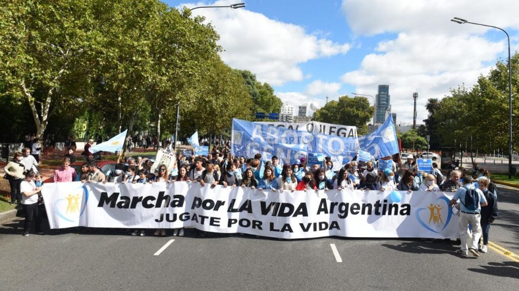S�ptima Marcha por la vida. (Jonatan Moreno/Cr�nica)