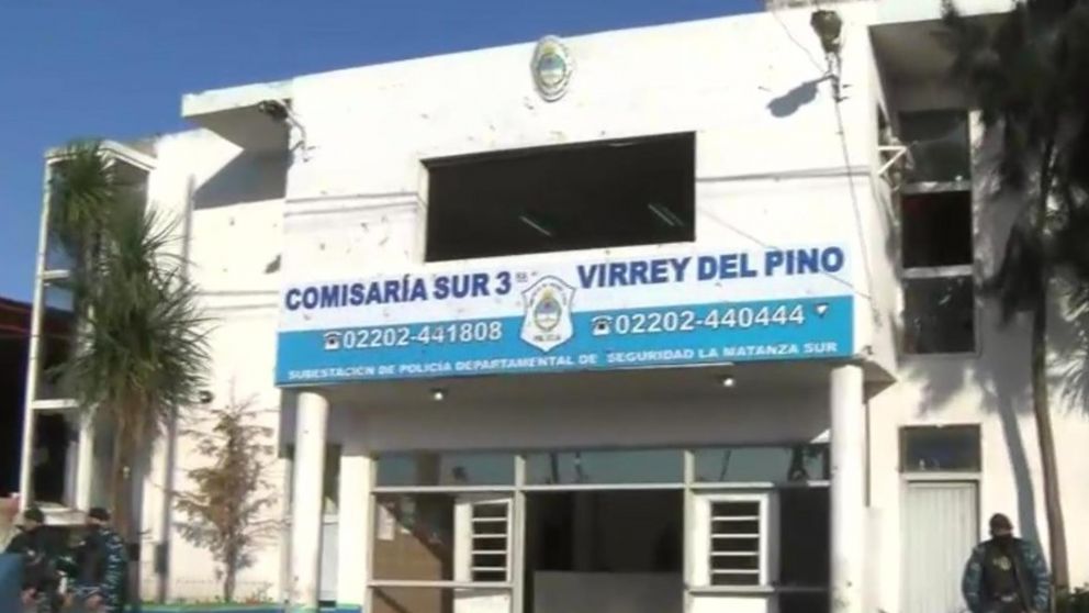 Los integrantes de la comisaría de Virrey del Pino intentan esclarecer el episodio.