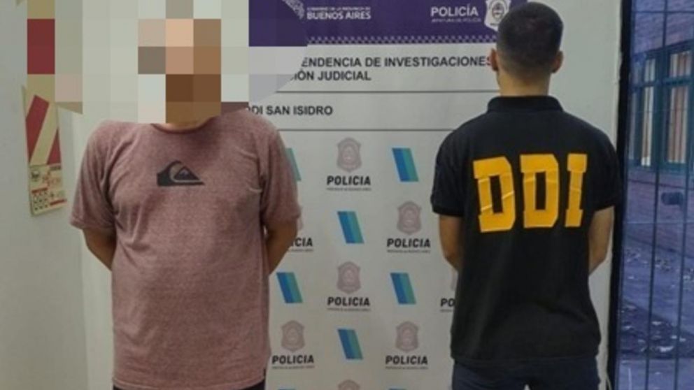El letrado fue detenido en la localidad de Martínez.