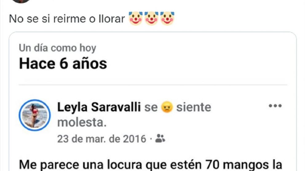 Si recordás cuánto costaba la hora en el ciber hace 20 años o si fuiste a bailar antes de la pandemia, tal vez tenés estos precios en mente (Twitter).