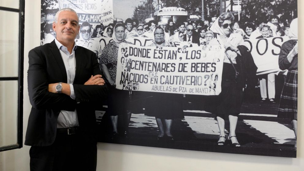 Horacio Pietragalla desde la Secretaría de Derechos Humanos de la Nación (Crónica/Nahuel Ventura).