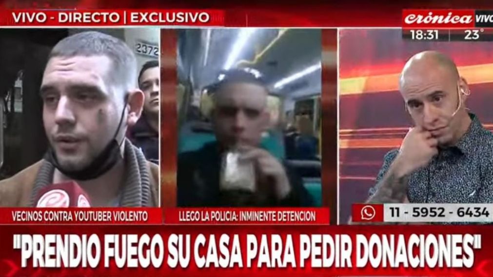 En diálogo con Crónica HD, Christian de Lugano habló sobre su adicción.