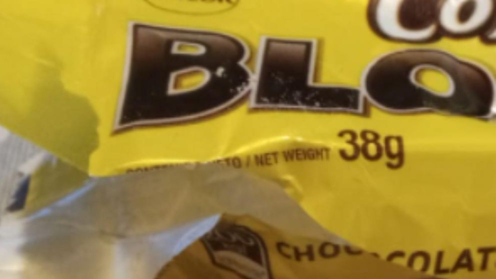 El chocolate estaba en un estado deplorable y asqueroso; el reclamo se hizo viral.