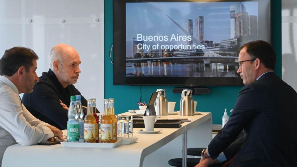 El jefe de Gobierno porte�o, Horacio Rodr�guez Larreta, inici� una recorrida por distintos pa�ses de Europa.