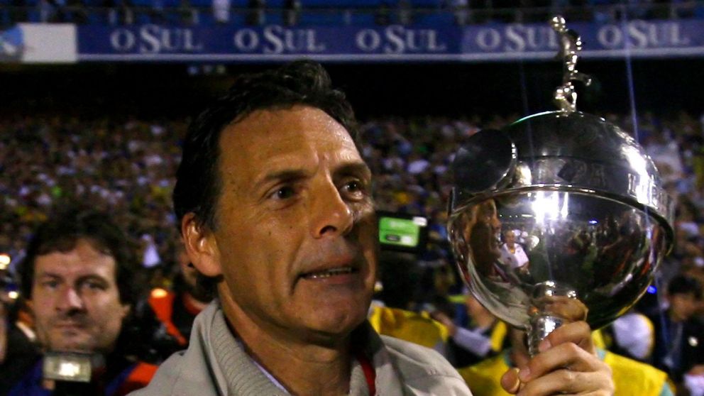 Miguel Angel Russo ganó la Copa Libertadores con Boca.