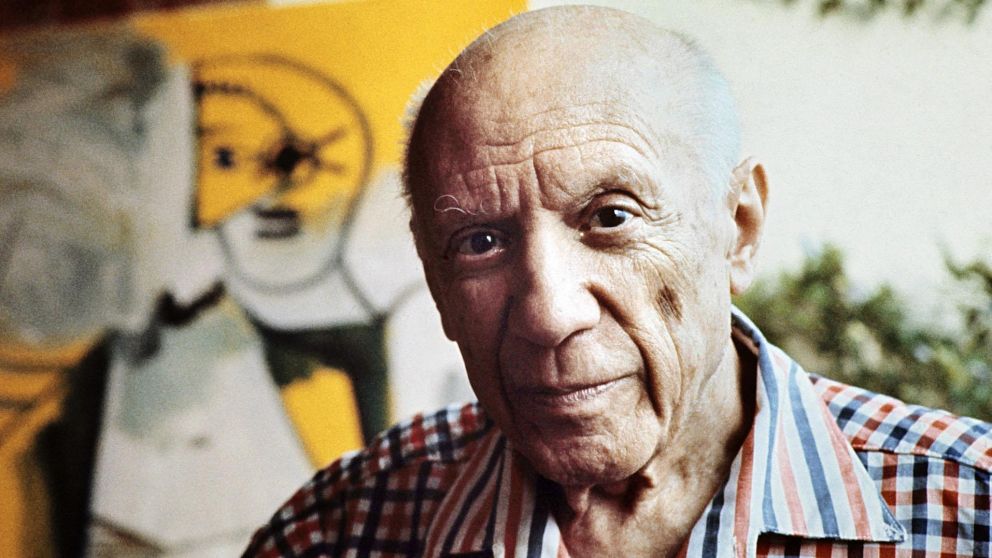 Pablo Picasso, maestro de la pintura mundial.