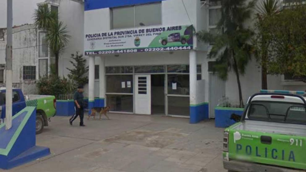 Integrantes de esta comisaría se encargan de investigar el episodio.