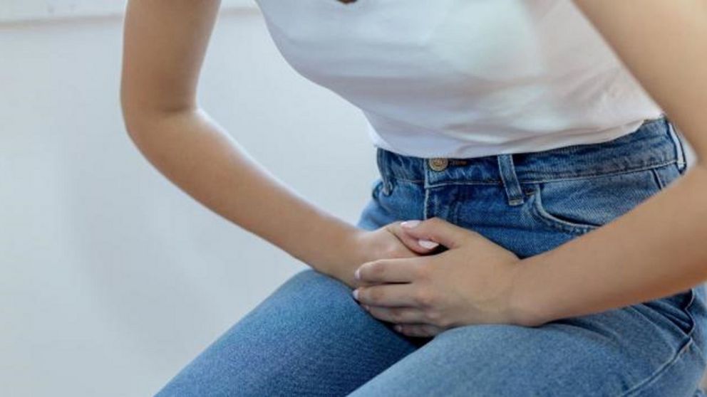 Mediante un ultrasonido se descubrió que la mujer tenía un objeto de cocina.