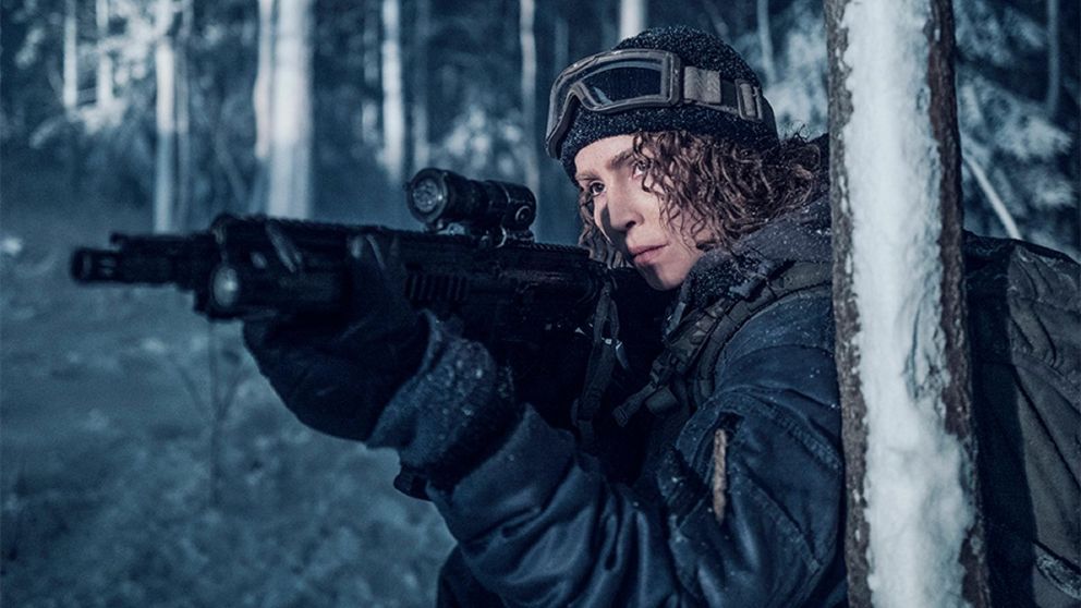 La actriz Noomi Rapace en "Cangrejo Negro", el nuevo de Netflix