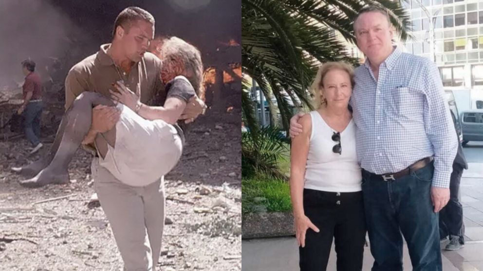 Lea Kovensky y Bruce Willison, que fueron protagonistas de la icónica portada de una revista que registró el desastre, se volvieron a encontrar tres décadas más tarde.