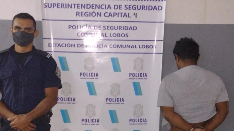 El sospechoso de 33 años que fue capturado por los funcionarios policiales por el crimen del mecánico.