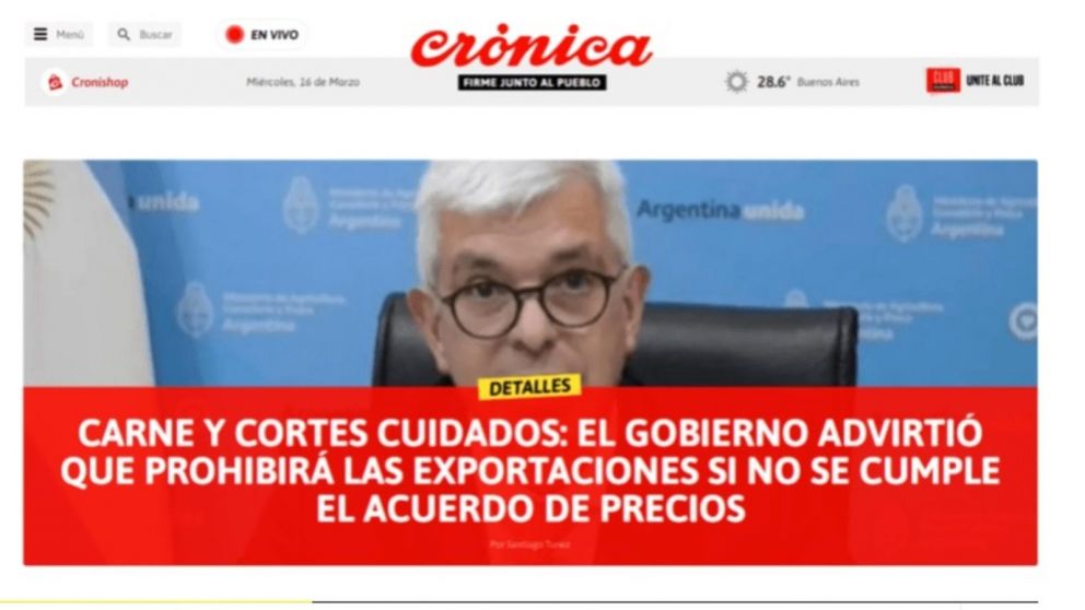 La web de Crónica se actualiza con un diseño renovado para mantenerte informado las 24 horas en tiempo real sobre lo que sucede.