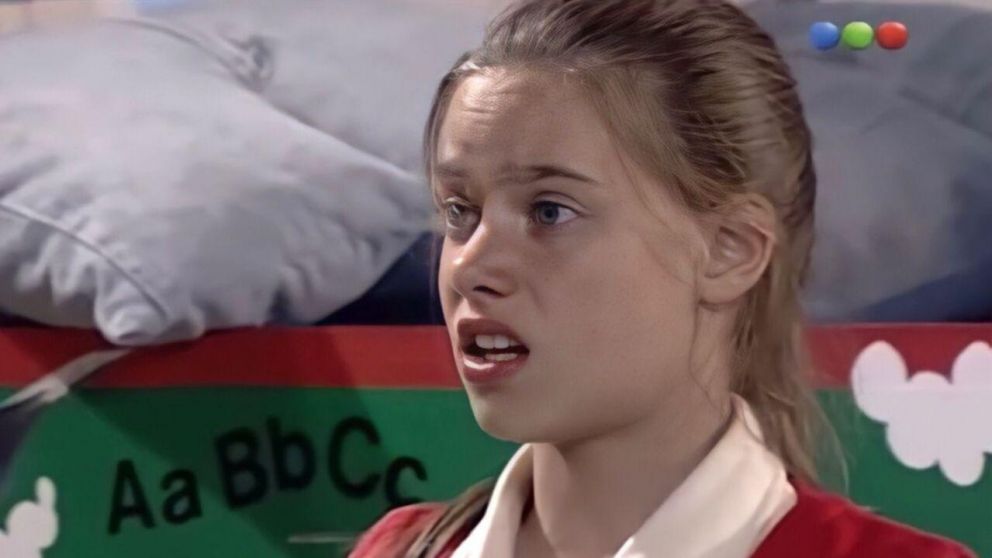 Sofía Recondo interpretó a Lucía en Chiquititas.