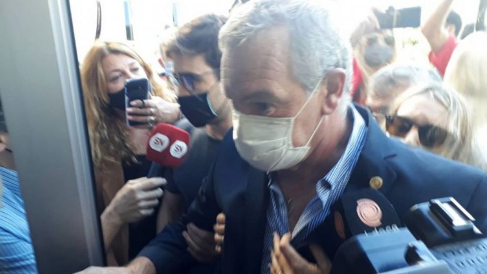 Marcelo Macarr�n llega a los Tribunales donde comenz� a ser juzgado por el crimen de su mujer