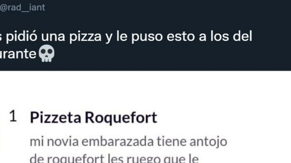 El tuit que se hizo viral en redes.