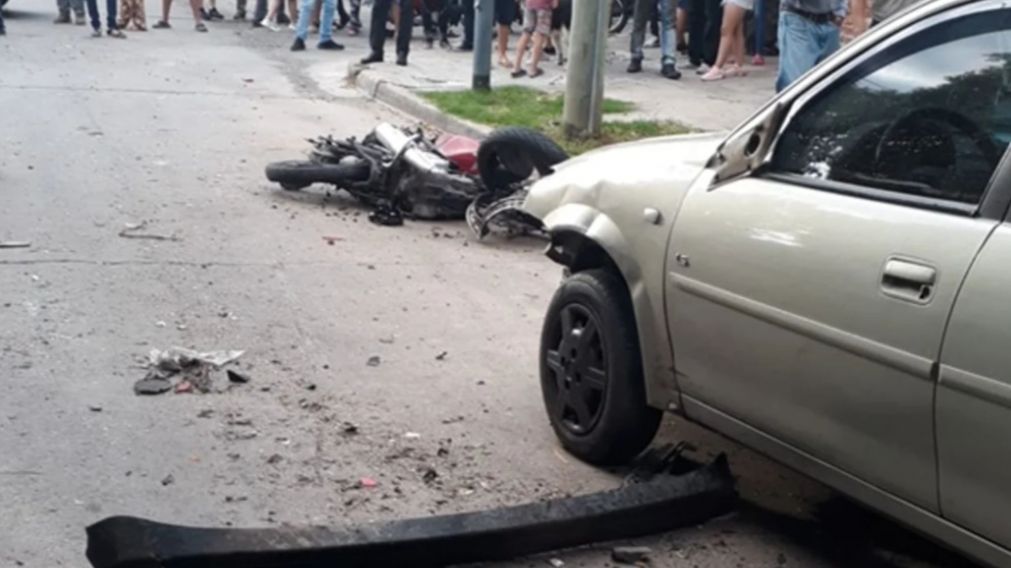 El escenario que dejó el accidente fatal (Gentileza Cba24.com.ar).
