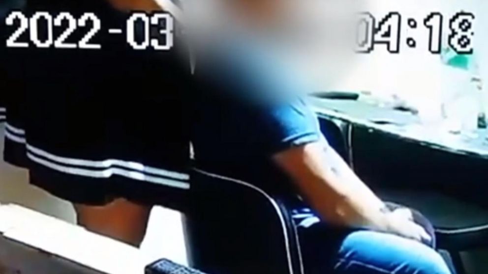 La v�ctima, de 50 a�os, fue hallada inconsciente en su casa del partido bonaerense de Moreno (Captura de video).