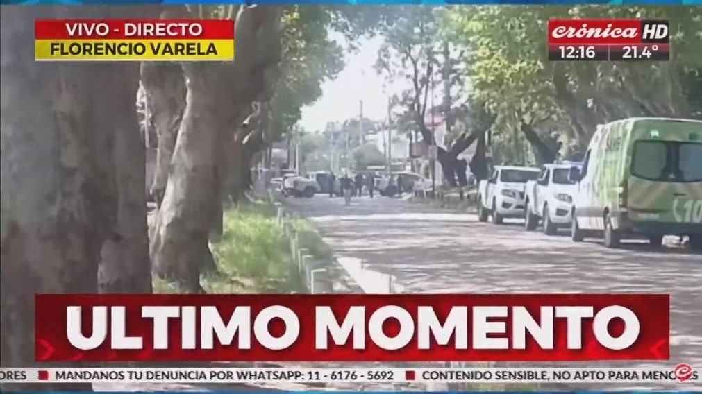 La toma de rehenes comenz� este lunes por la ma�ana en la Defensor�a Civil 24, situada en General Lavalle y Paz, Florencio Varela (Cr�nica HD).