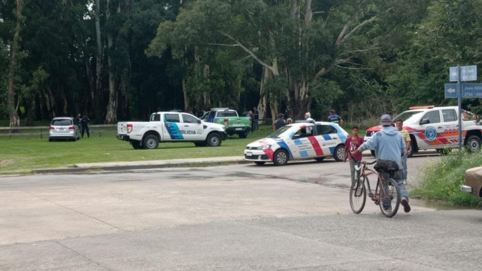El parque Helios Eseverri fue escenario del horror.