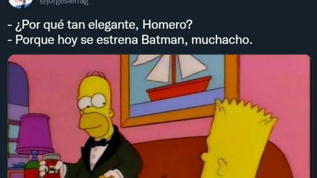 Estallaron los memes gracias al estreno de una nueva "peli" de "The Batman" (Twitter).