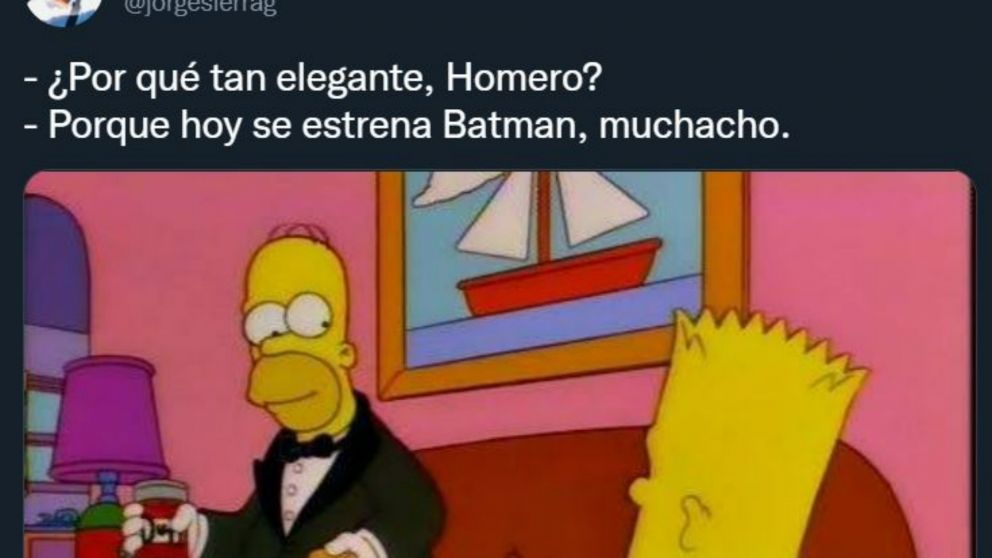 Estallaron los memes gracias al estreno de una nueva "peli" de "The Batman" (Twitter).