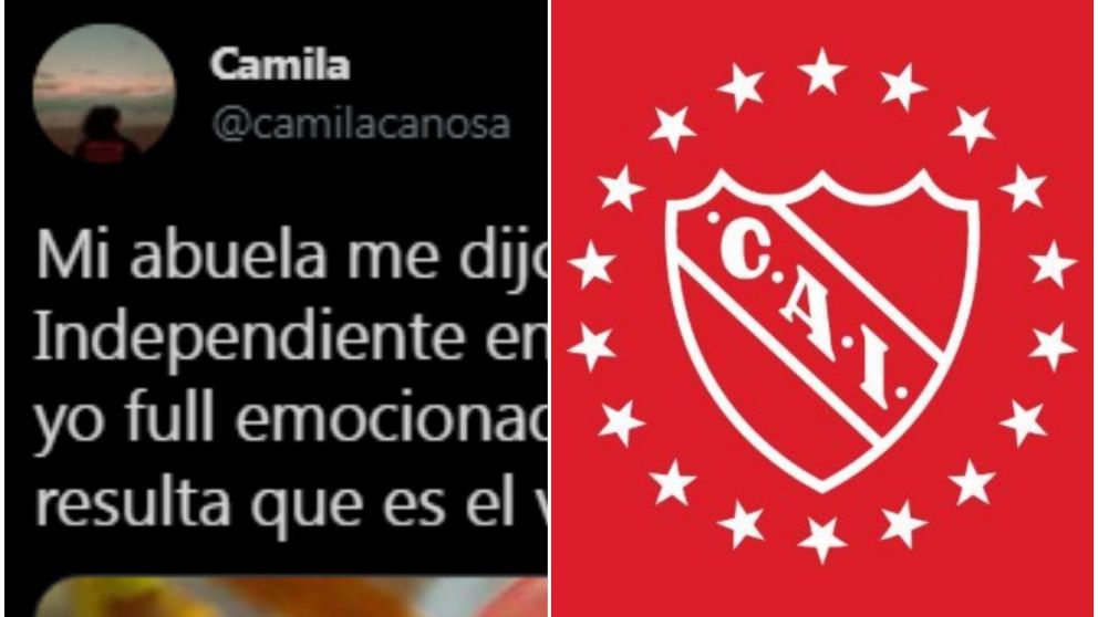 Pasión que no se puede ocultar: el "guarango" obsequio que heredó una chica de su abuelo hincha de Independiente.