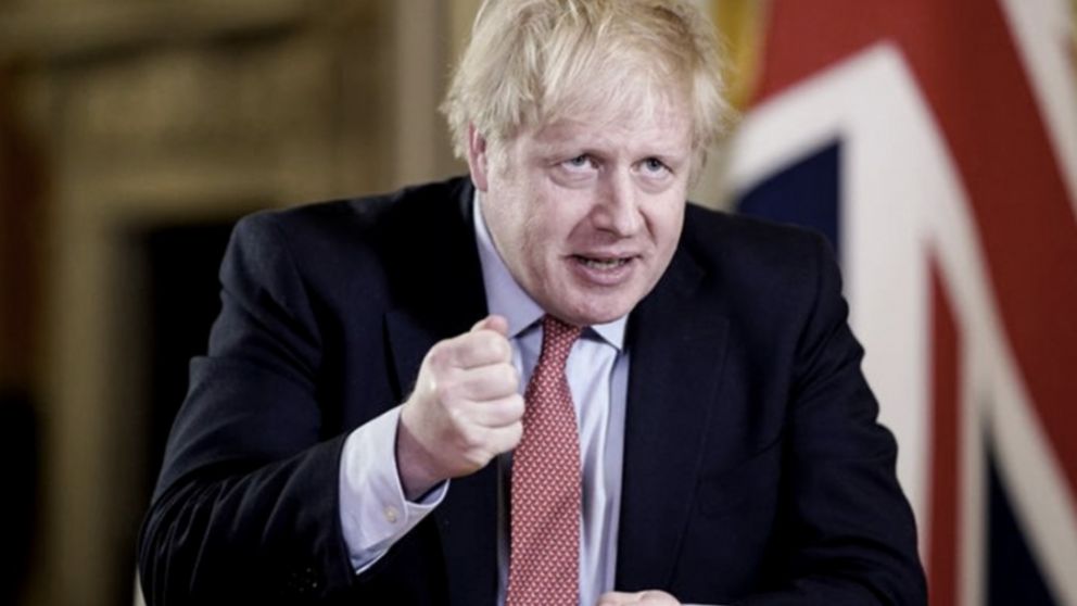 Boris Johnson, el premier inglés, pidió a los países miembros de la ONU que exijan la retirada del ejército ruso (Télam).