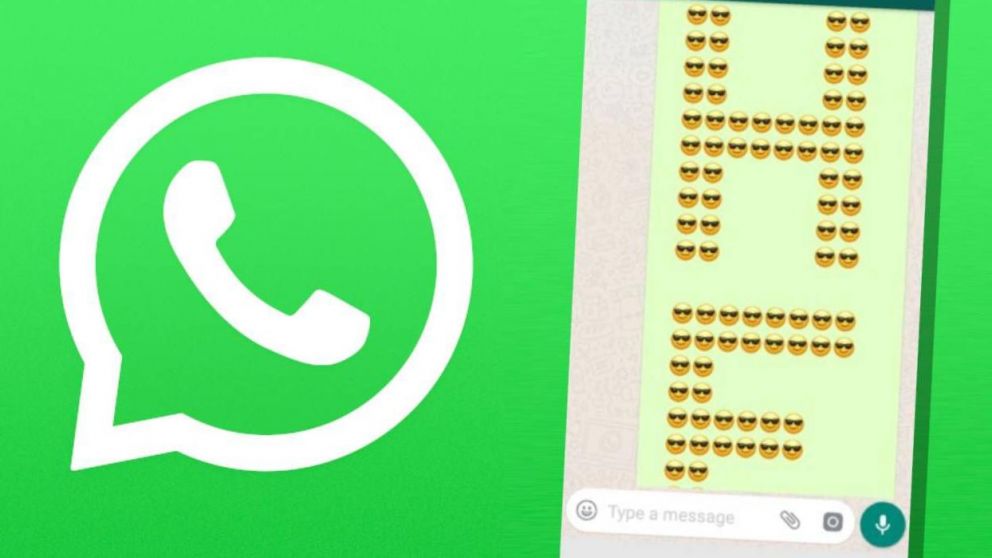 Así podés crear palabras en WhatsApp con distintos emojis.