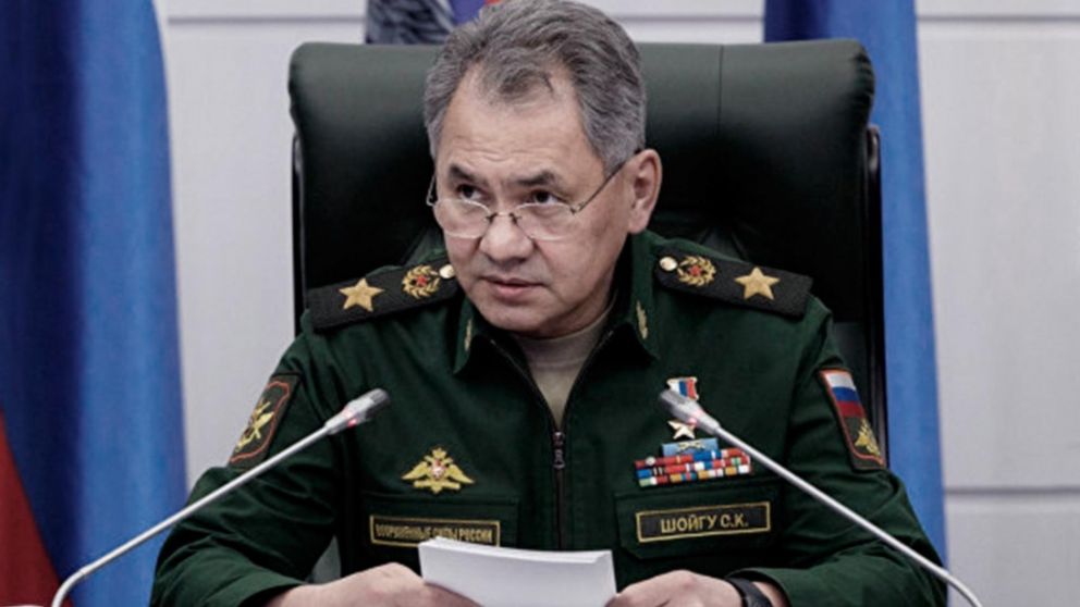 Serguei Shoigu reiteró que la intención del Kremlin es proteger a Moscú de la "amenaza militar creada por los países occidentales" (Télam).