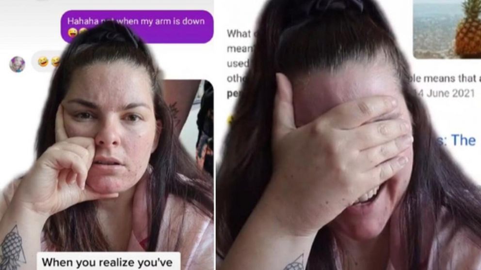 Pensaba que su tatuaje era "inocente", pero luego descubrió que tenía un significado sexual oculto (imagen captura vídeo).