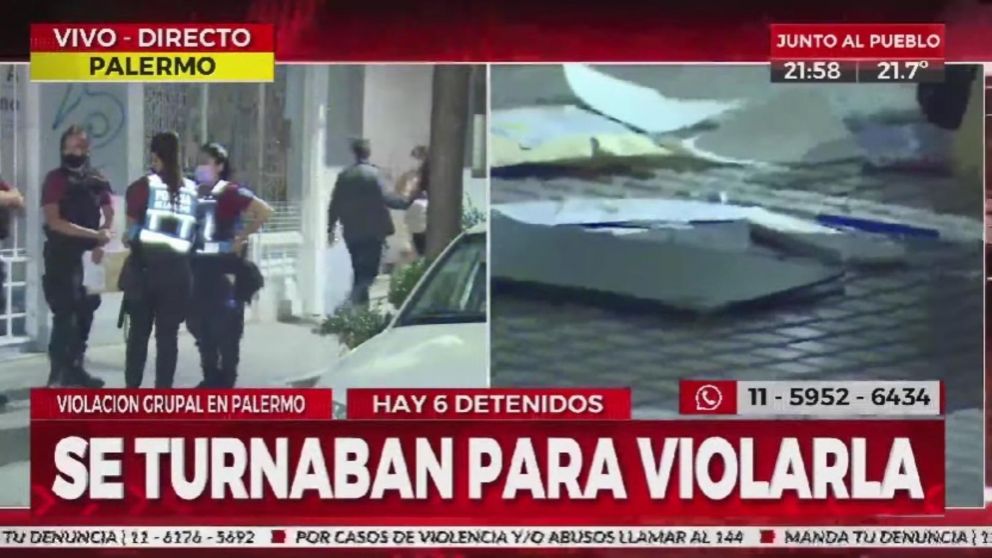 Adem�s, cont� qu� le dijo la v�ctima luego de socorrerla. 