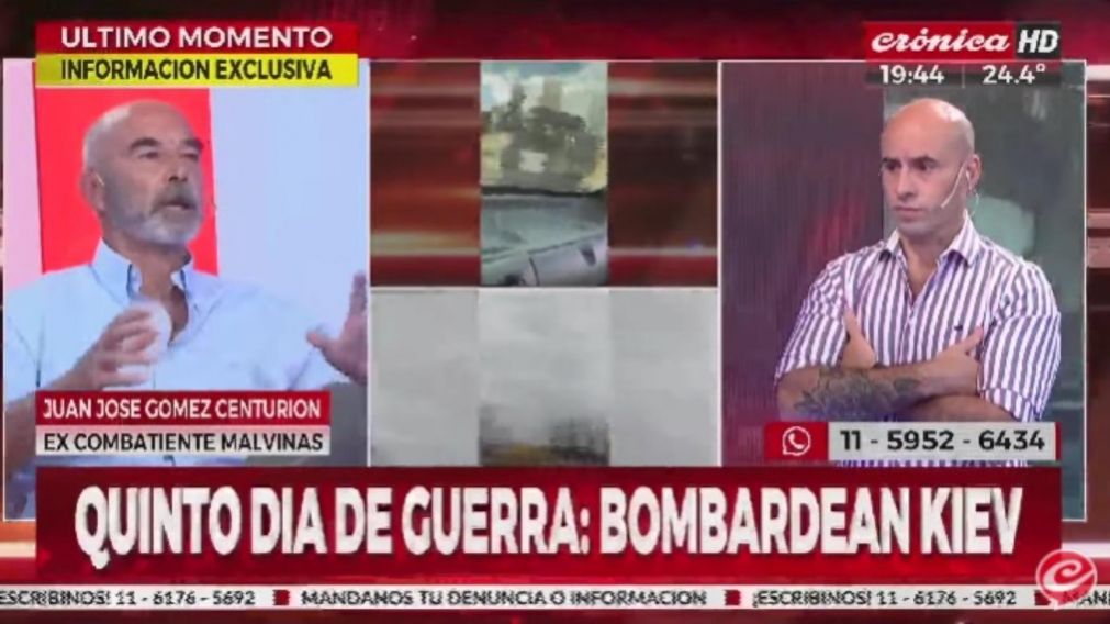 La guerra es la última herramienta de la resolución de un conflicto político", indicó.