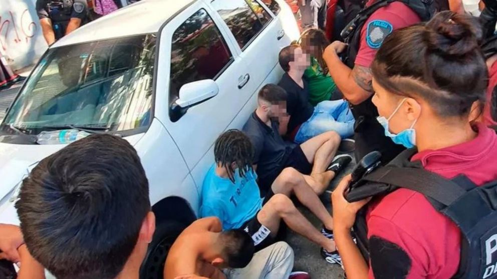 Los depravados quedaron puesto a dispocisi�n de la Polic�a.