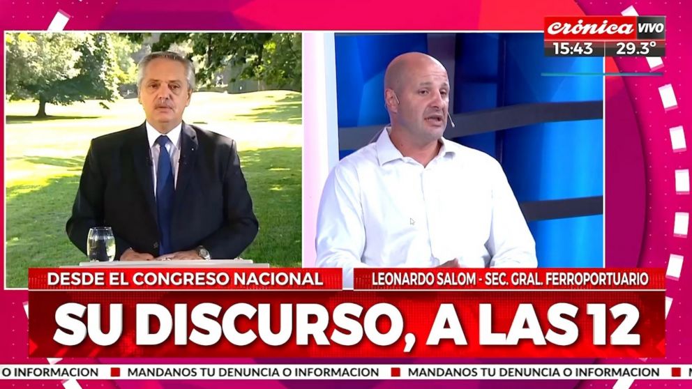 sindicato que representa el dirigente Salom, tendrá elecciones el día miércoles 2 de marzo.