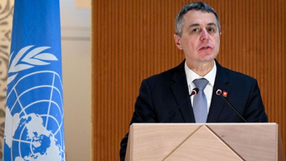 El presidente suizo, Ignazio Cassis, confirmó que su país adoptará las mismas medidas que la UE contra Rusia (Reuters).