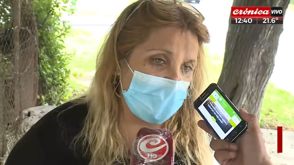 Griselda, la vidente que asegur� hace una semana que Betiana estaba en una zona boscosa (Cr�nica HD).