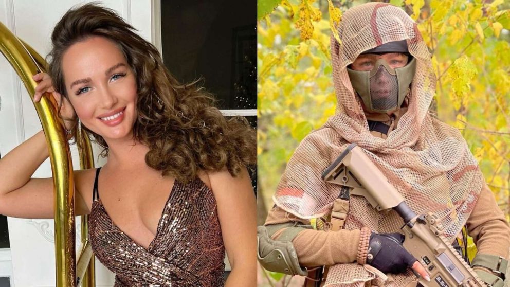 Anastasiia Lenna se entrenó en el manejo de armas y se alistó en las fuerzas hace varios años.