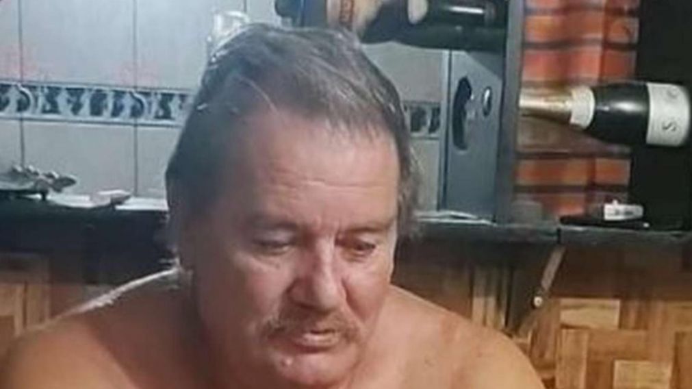 El abuelo de Lucio, Ramón Dupuy (55), apesadumbrado a tres meses de la muerte de su nieto (Foto Facebook).