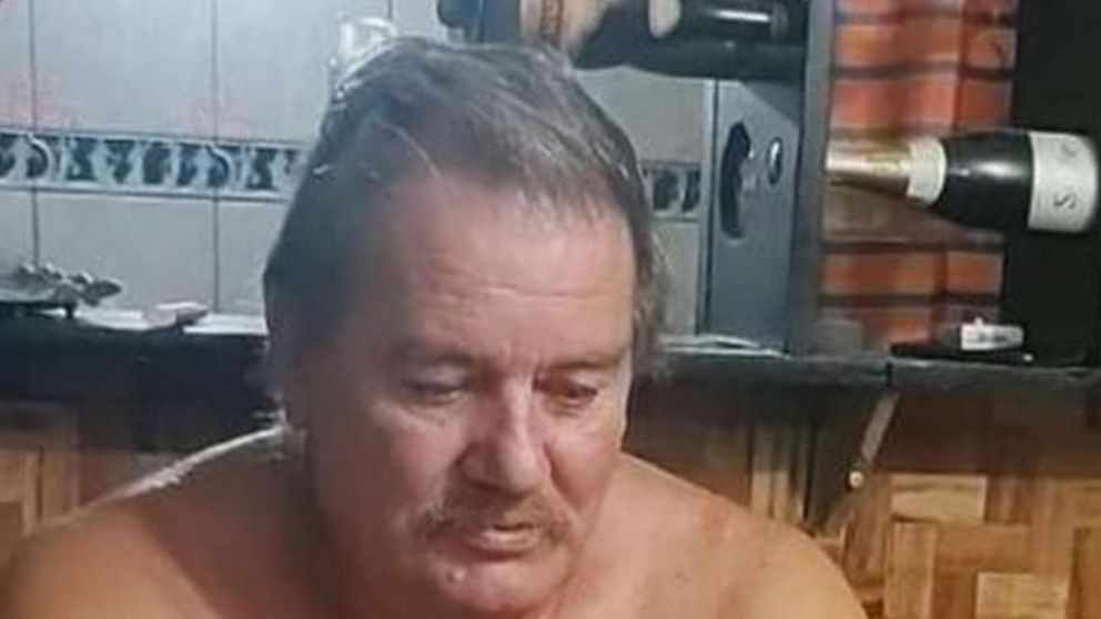 El abuelo de Lucio, Ramón Dupuy (55), apesadumbrado a tres meses de la muerte de su nieto (Foto Facebook).