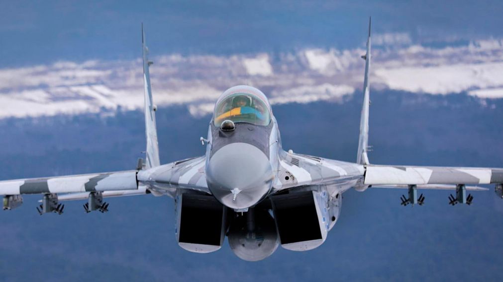 "El fantasma de Kiev" pilotea un MIG-29 y se cree que ya derribó seis aviones rusos (Imagen ilustrativa).