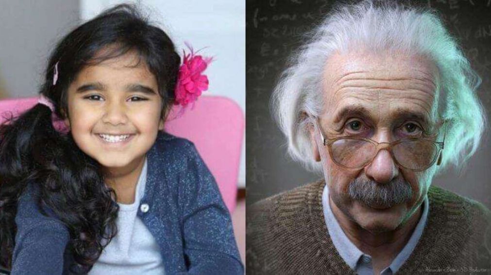 Dayaal Kaur tiene sólo 4 años y posee un coeficiente similar al de Einstein.