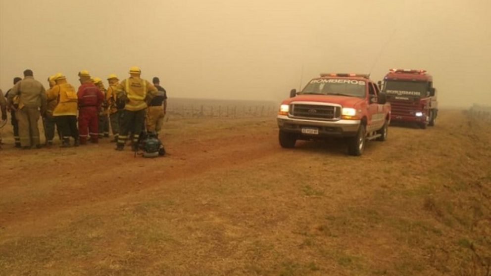 Fabián García, director bonaerense de Defensa Civil dijo que "la provincia realizó la mayor movilización de logística de emergencias y brigadistas en su historia”