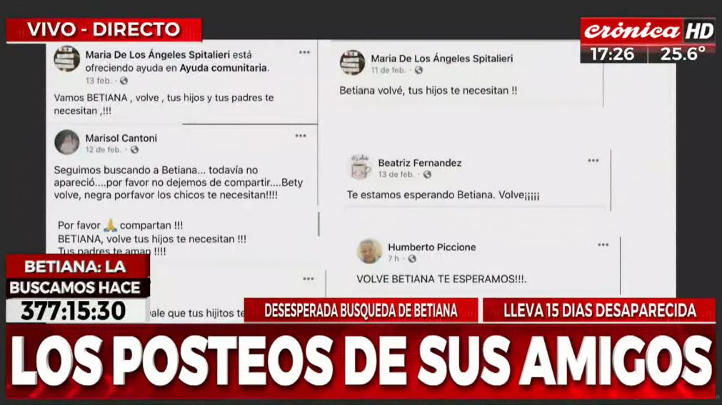 ¿Dónde está Betiana Rossi? (Crónica HD)